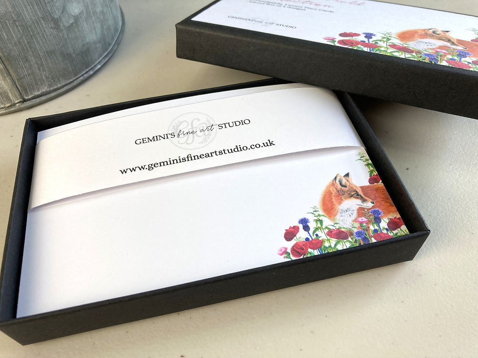 Thumbnail: Pack of 40 Poppy Field Collection Place Cards