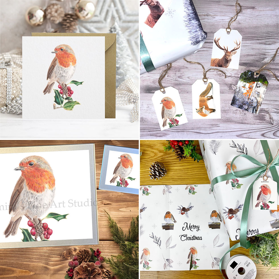 Thumbnail: Wildlife Bottle Gift Tags