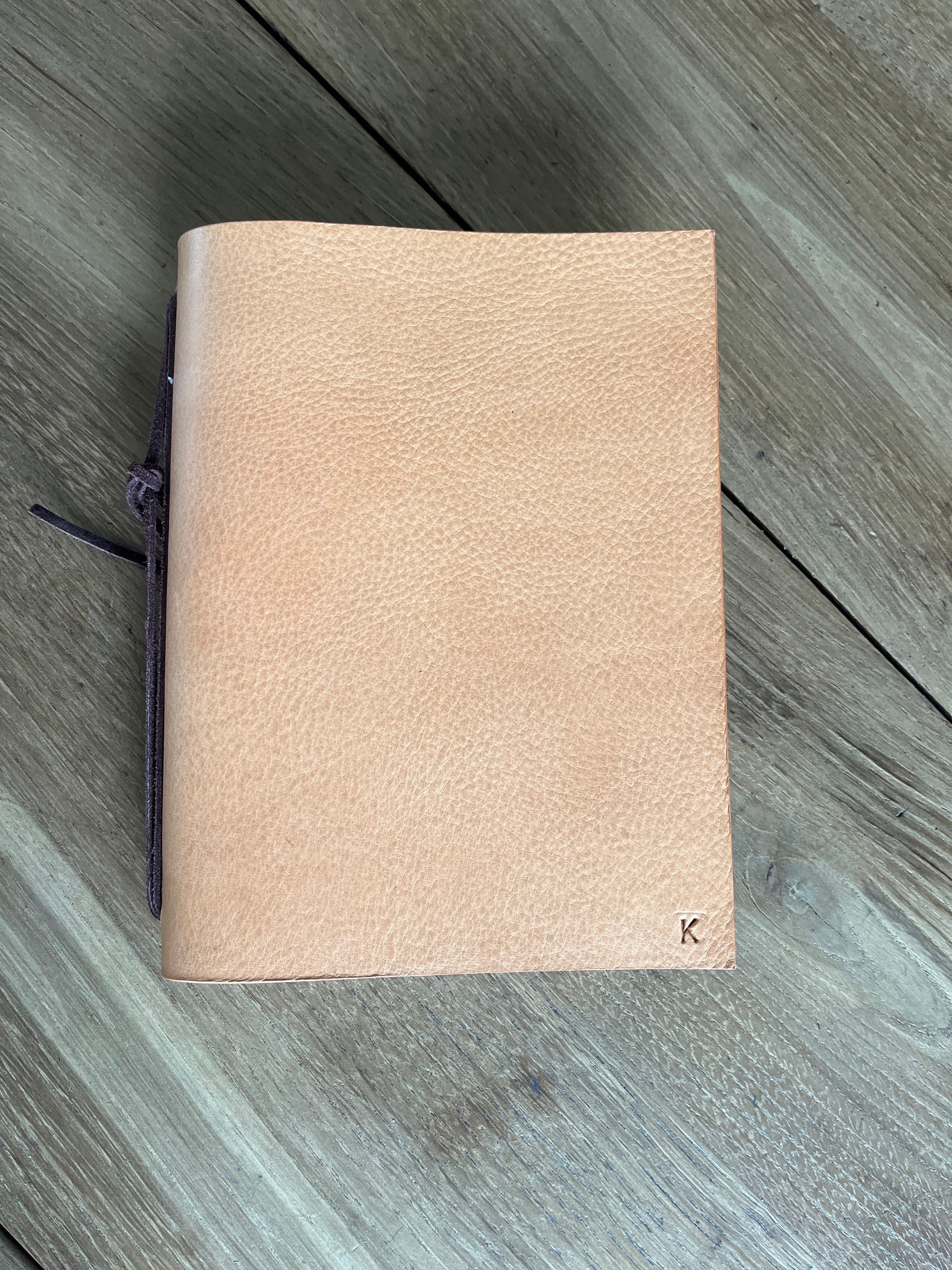 Carnet en cuir rechargeable A5 double