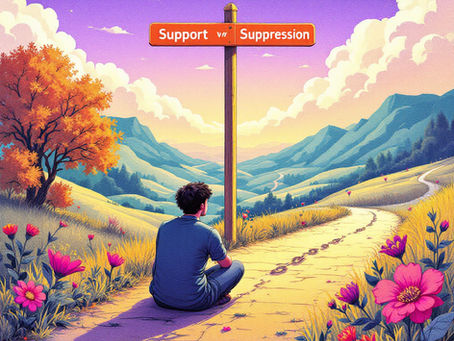 The Fine Line Between Support and Suppression: A Universal Perspective