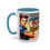 Thumbnail: Mug - A Woman's Place is in the Resistance - 11, 15oz Accent Coffee Mug