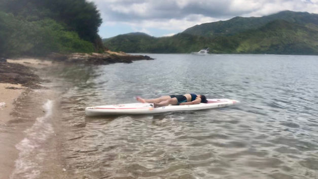 水彩: 流落荒島 Desert Island