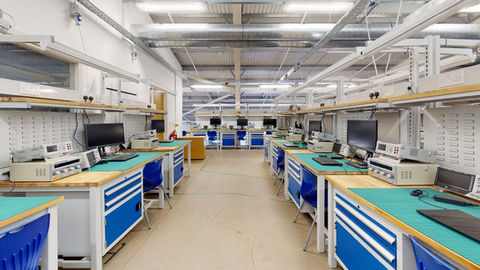 Laboratory for teaching electronics