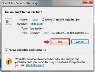 sleek bill download steps