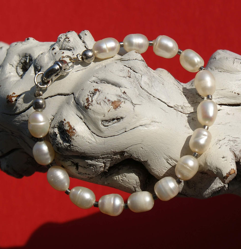 Kleines Perlen-Armband von Mayd in Germany Edelsteinschmuck