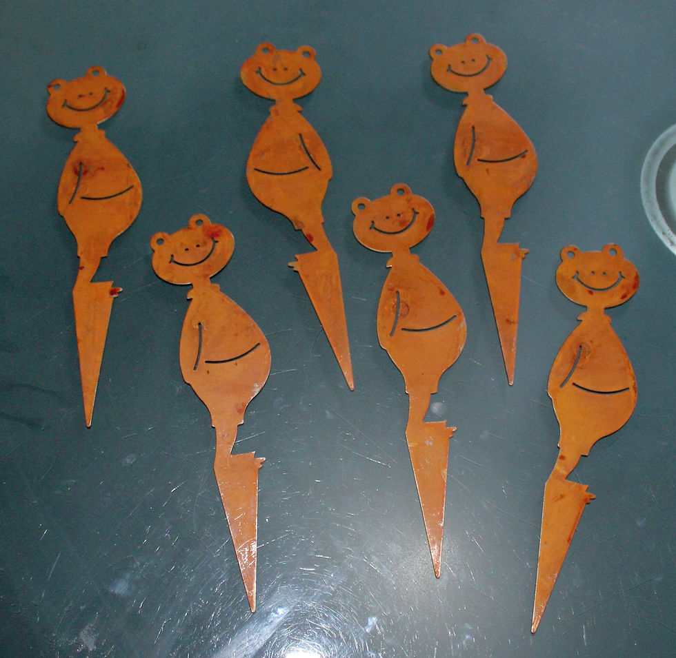 Miniaturbild: Gartenstecker "Frosch" - Mayd in Germany Schmuck und Geschenke
