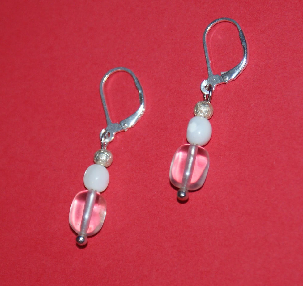 Miniaturbild: Ohrringe mit Bergkristall - Mayd in Germany Schmuck
