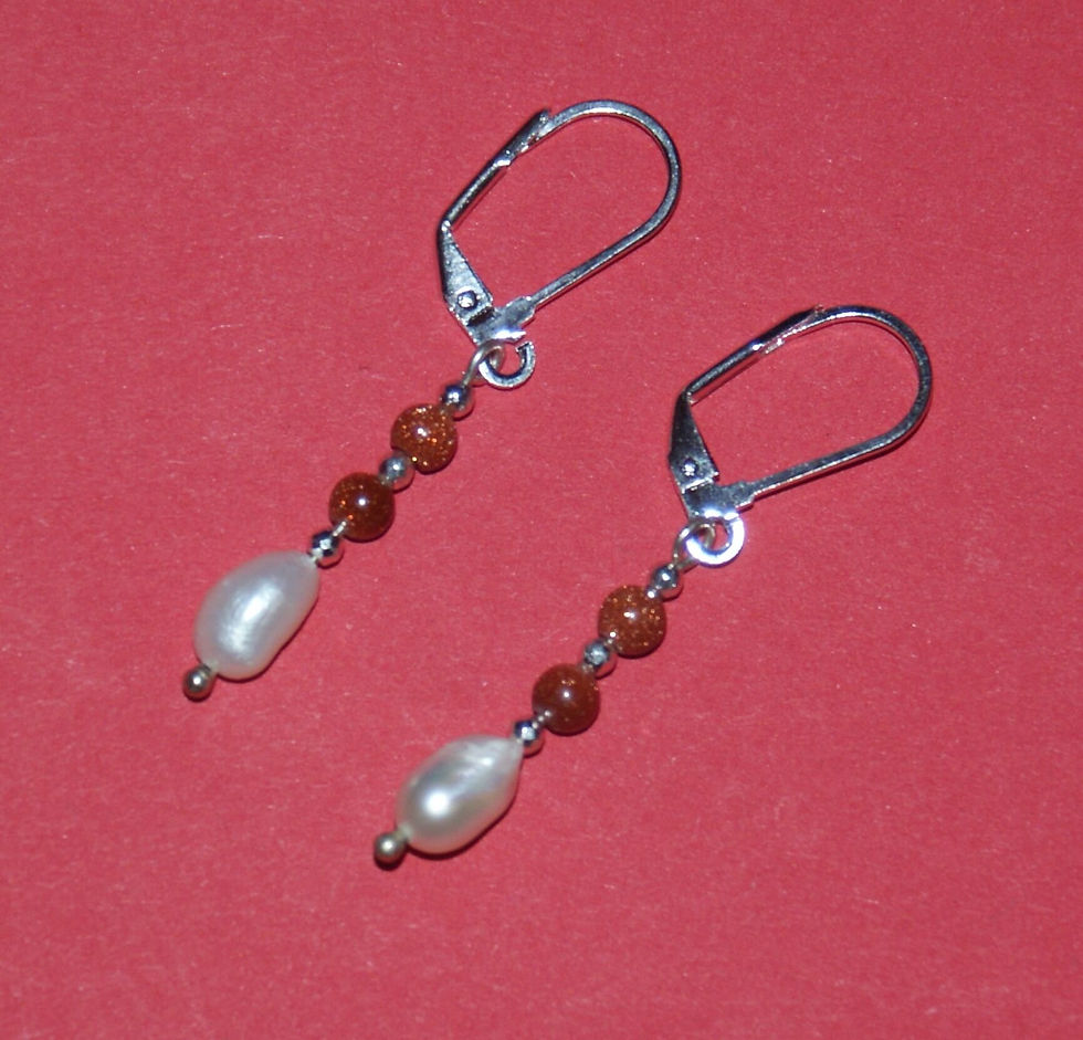 Miniaturbild: Perlen-Ohrringe von Mayd in Germany Edelsteinschmuck