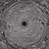 neat and even concentric circles around a black dot in greyscale.jpg