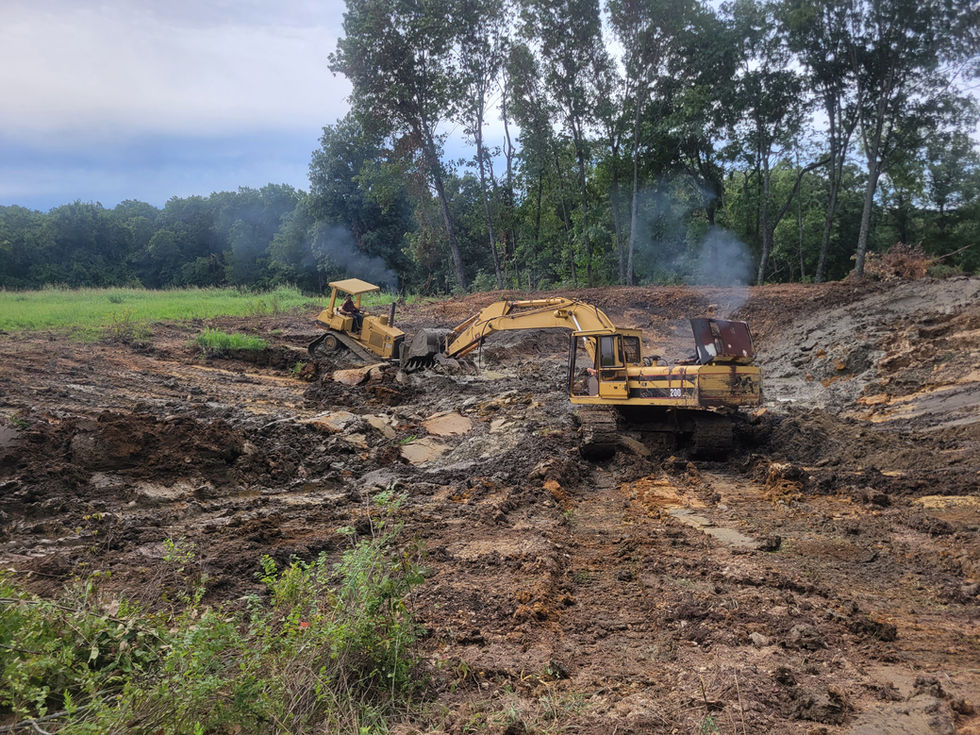 Pond Construction in Goodhope, Mo