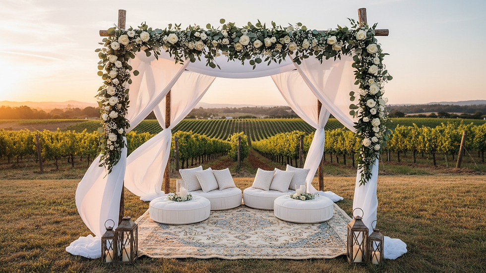 Local Chuppah Rentals for Your Wedding