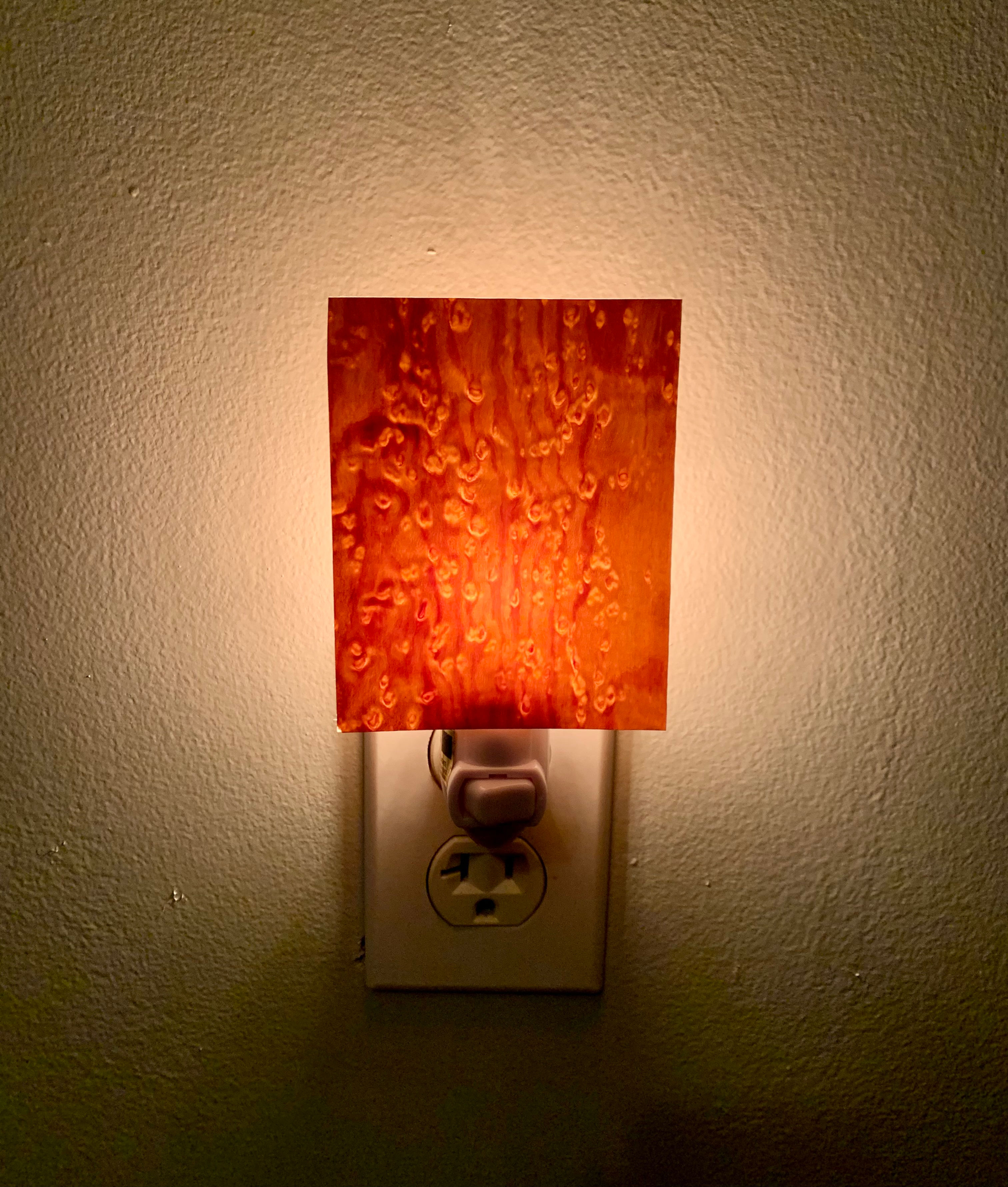 Birdseye Maple Night Light