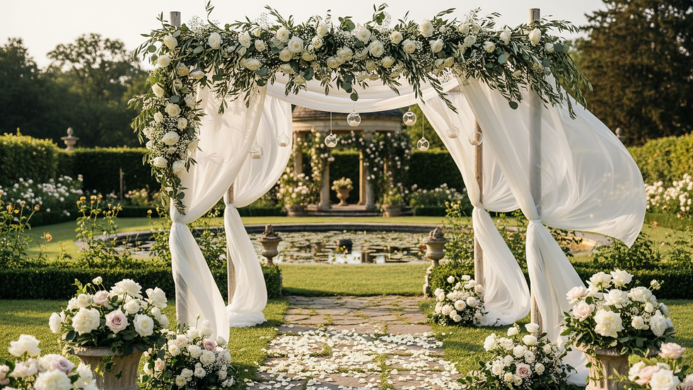 Renting the Perfect Chuppah for Your Ceremony: Chuppah Rental Logistics