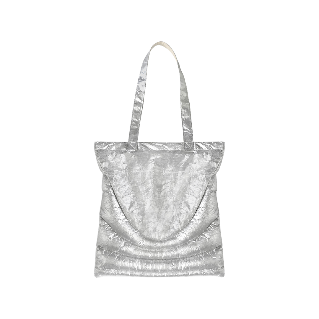 Puffer Tote - Silver