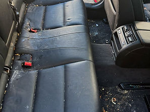 Disgusting detail on this BMW 5 series Interior Only Package _ All plastic panels cleaned