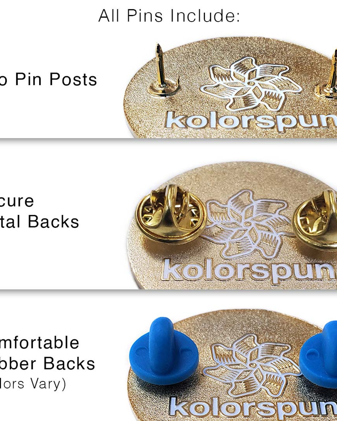 Rainbow Pins