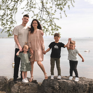 Une  séance photo en famille
