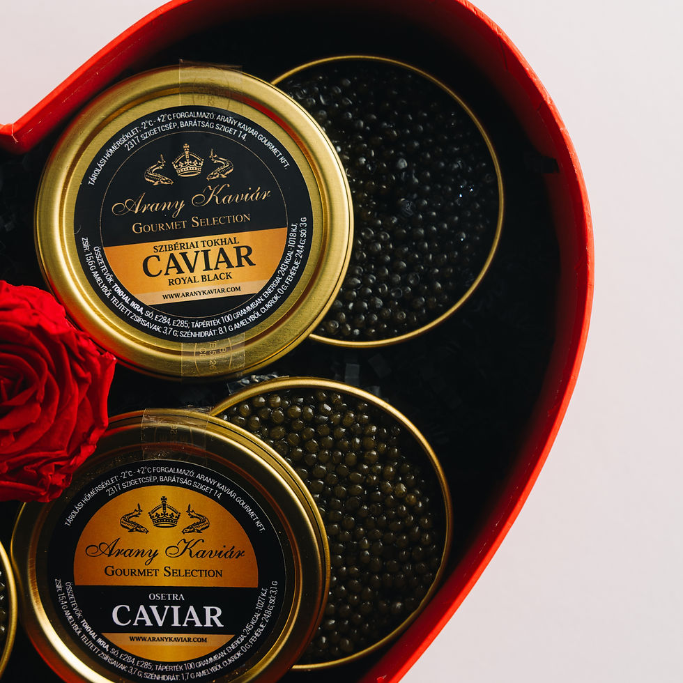 Thumbnail: Imperial Amour Box + gift: 100g Keta Salmon Roe
