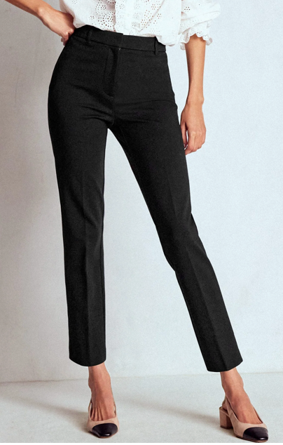 Woman wearing pants.
