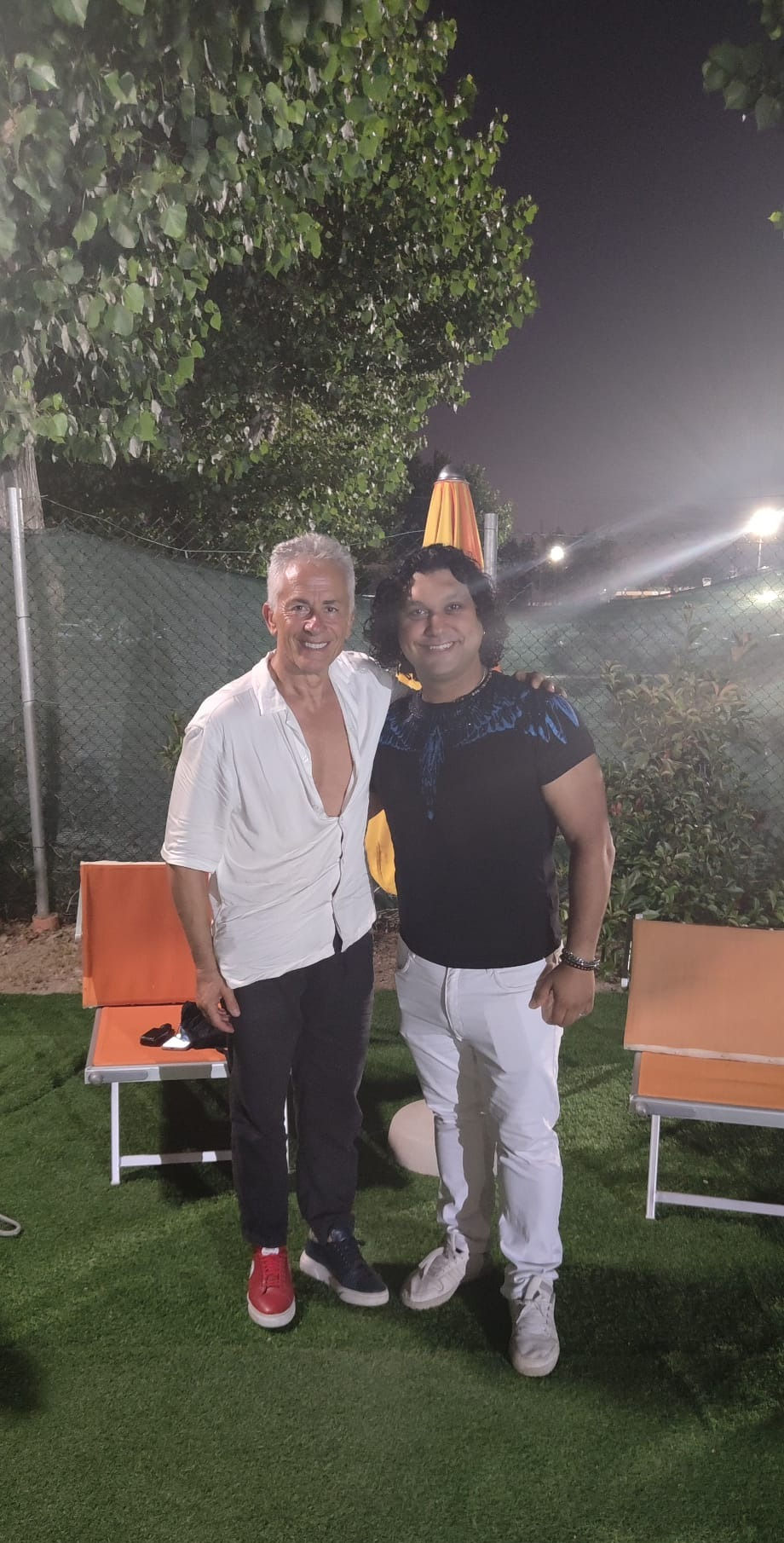 Con il leggendario Raffaele Paganini