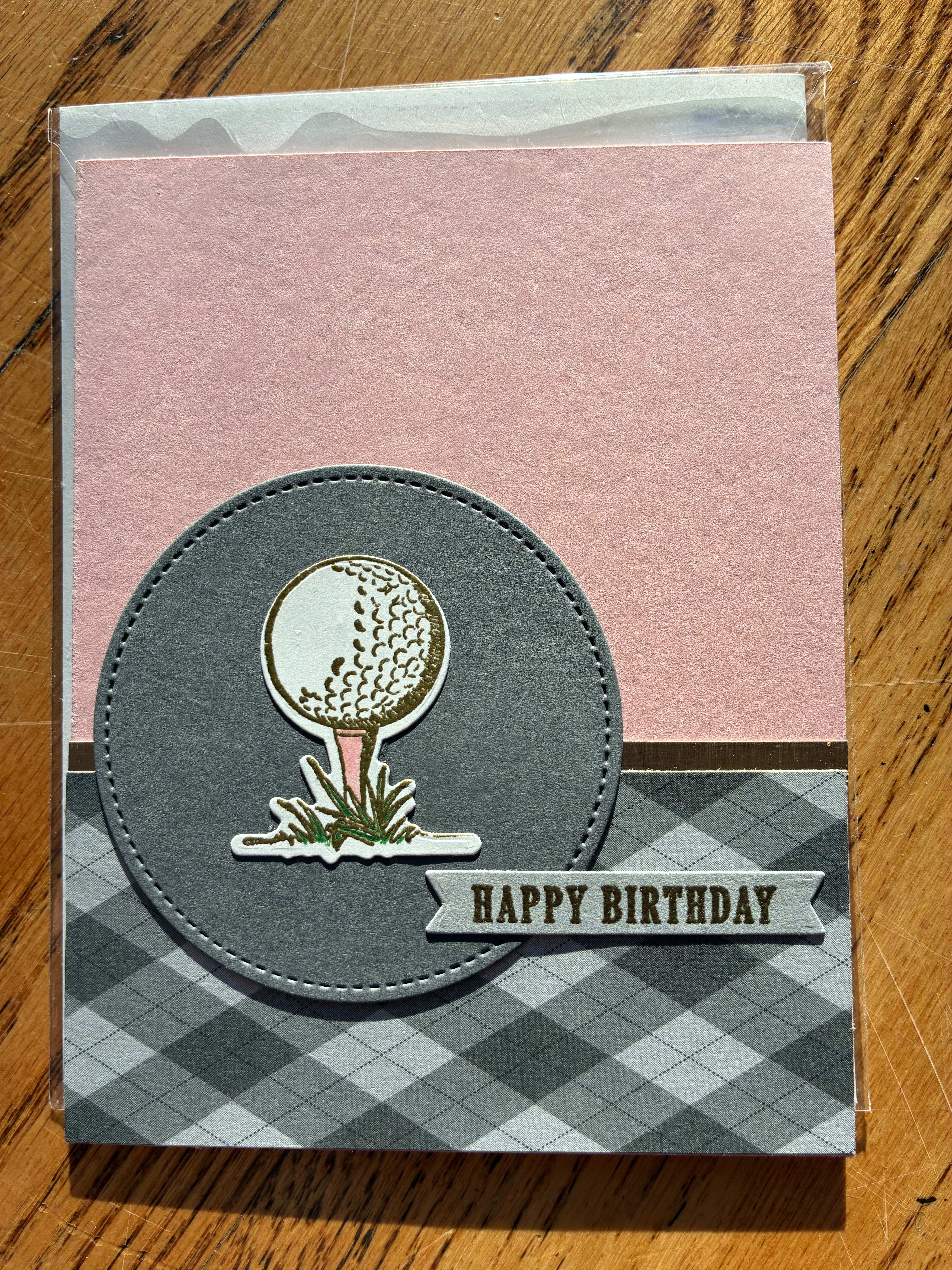 Pink Golf Birthday