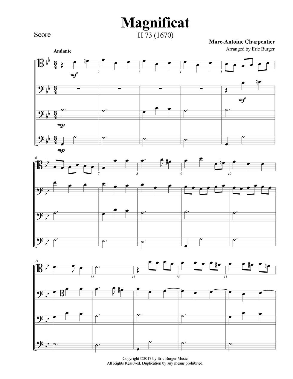 Charpentier, Marc-Antoine - Magnificat - Quartet