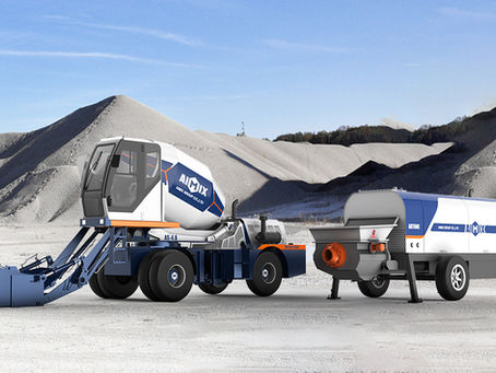 How to Supply and Place 80–120 m³/day of Concrete on a Project Site Without Electricity or Ready-Mix Supply?