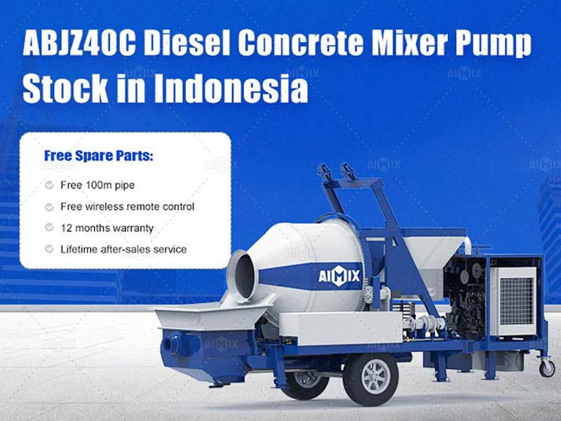 concrete pump Indonesia