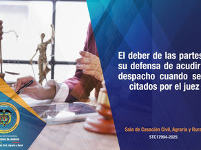 El riesgo de la inasistencia a audiencias: Análisis de la Sentencia STC 1794.