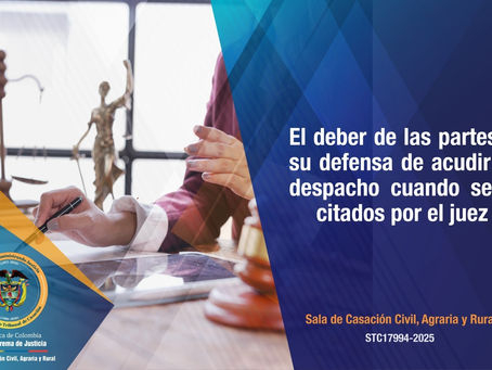 El riesgo de la inasistencia a audiencias: Análisis de la Sentencia STC 1794.