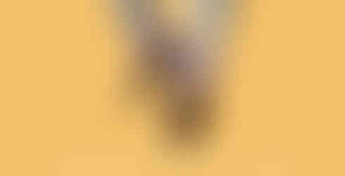 A close-up shot featuring a pair of legs dressed in grey trousers. The individual is wearing navy blue socks adorned with white polka dots and stylish brown leather loafers. The backdrop is a solid mustard yellow, adding a vibrant and eye-catching contrast to the overall image. This fashion choice showcases a blend of classic and modern styles, pairing traditional leather footwear with playful, patterned socks. It can serve as an inspiration for discussions on men's fashion, highlighting how one can mix formal and casual elements to create a unique and trendy look.