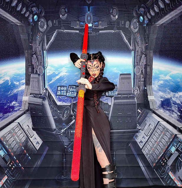 Thumbnail: The Twisted Saber Double Trouble Pattern