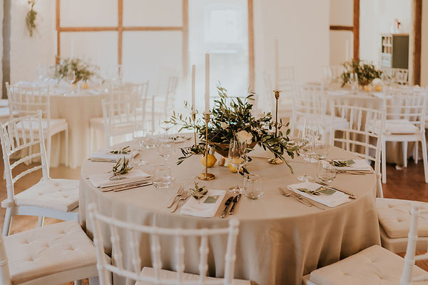 Tischdekoration Hochzeit