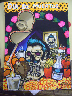 calavera para muertos 12