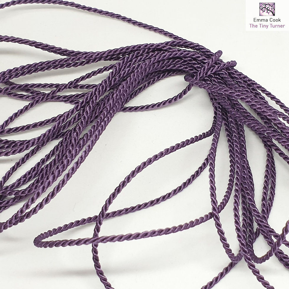 Thumbnail: Twisted Cord Pendant Kit without Pinch Bail