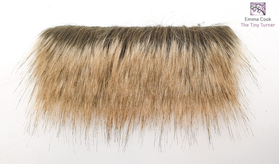 Dark Brown with Light Brown Tips Gonk/Gnome Beard