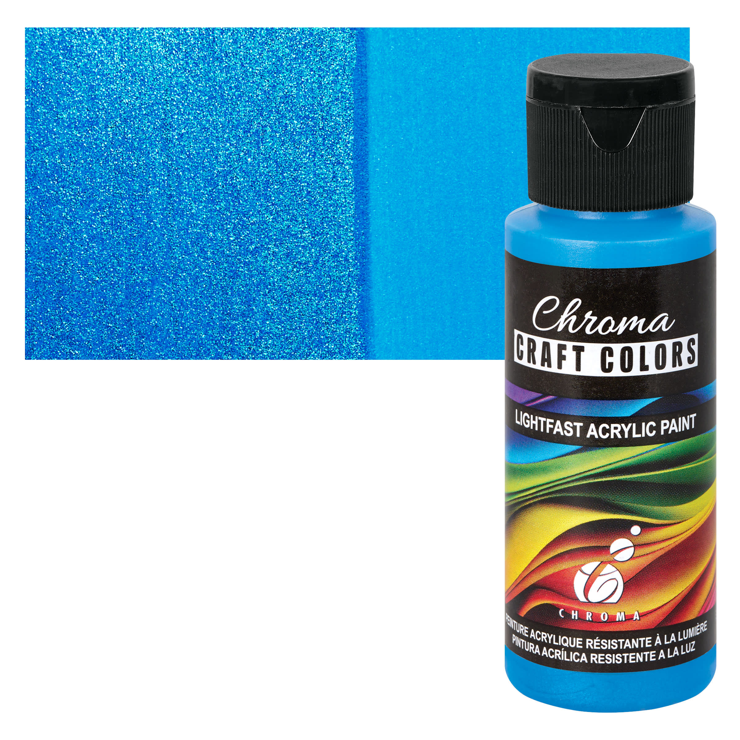 Chroma Crafts Under the Sea (60ml) Metallic Deep Blue