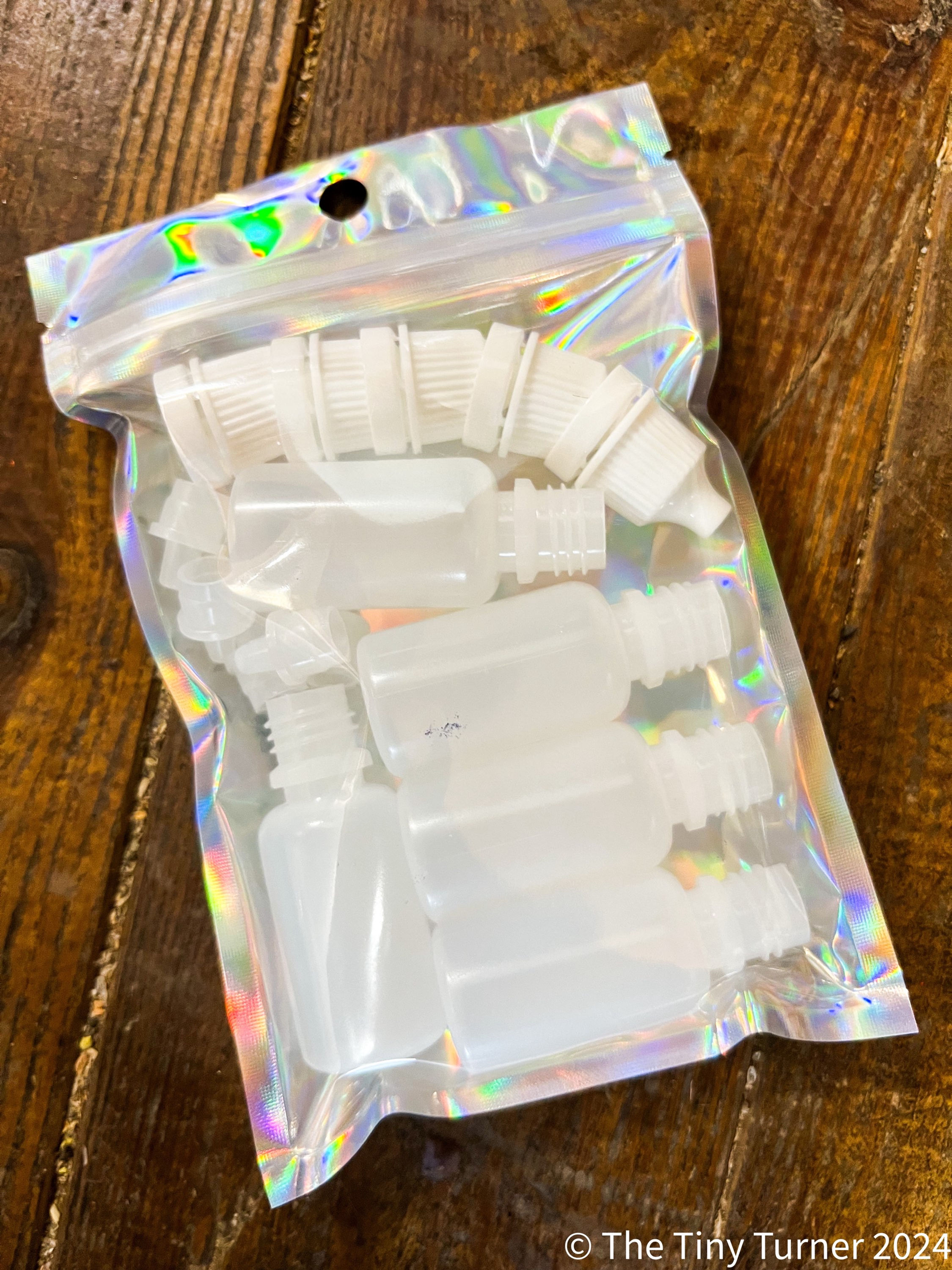 5 Pack 10ml Dropper Bottles