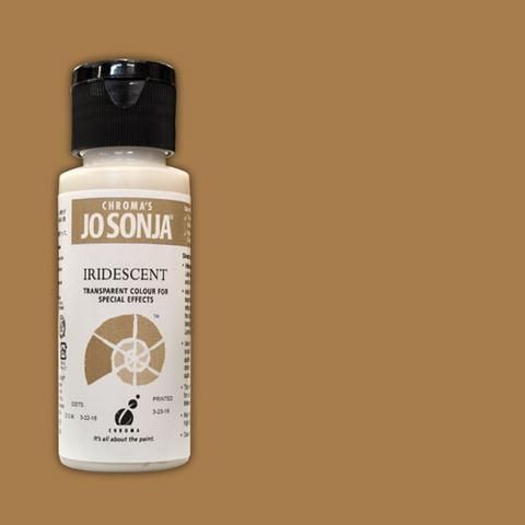 Thumbnail: Chroma's Jo Sonja - Gold Iridescent Acrylic Paint 60ml