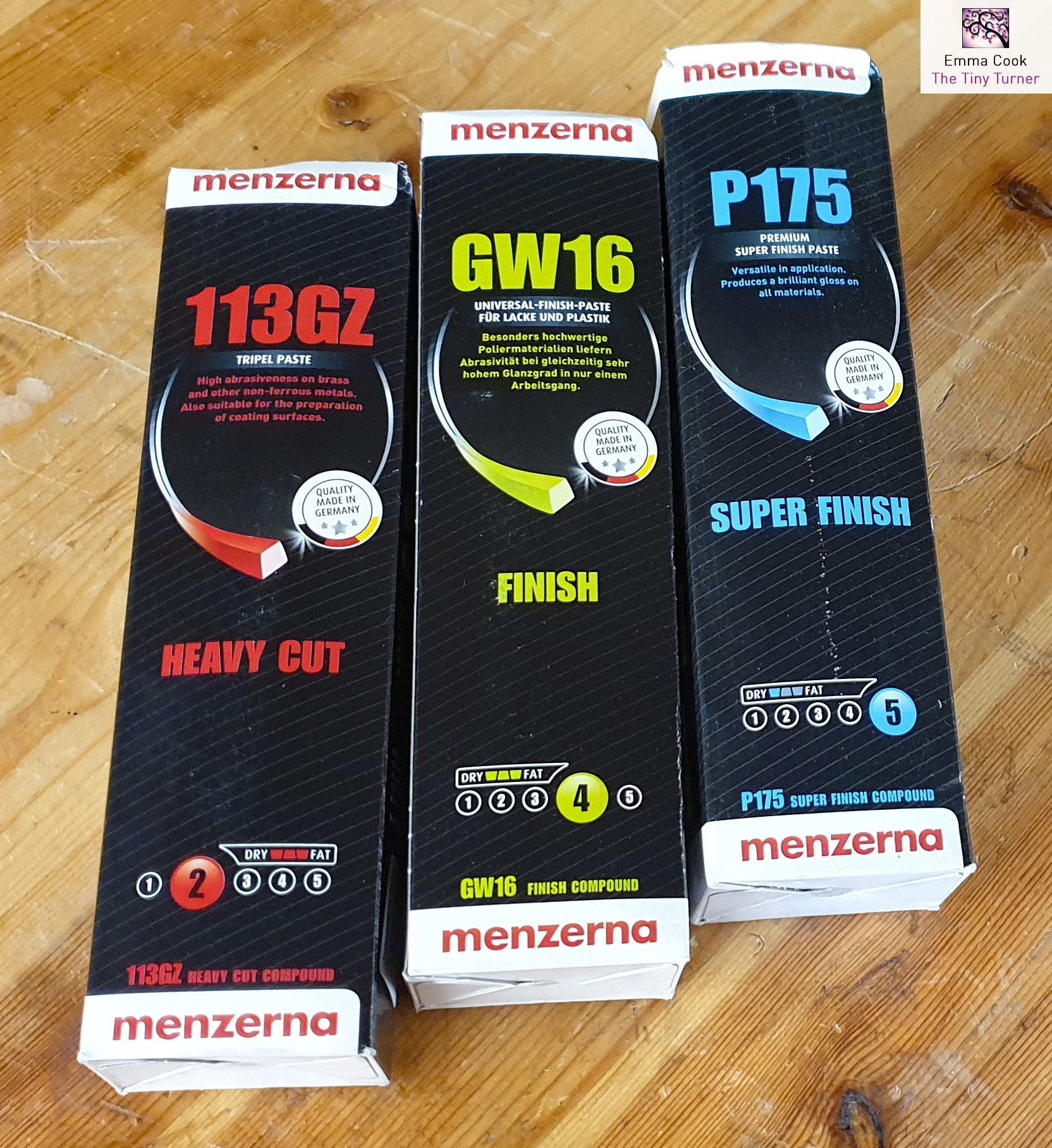 THIRD BAR Menzerna Polishing Compound Set