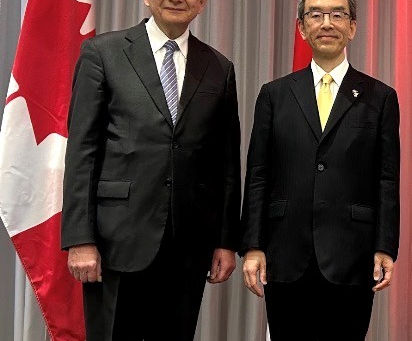 Le Consul honoraire d’Ukraine à Montréal, Eugène Czolij, a assisté à une réception à l'occasion de l’anniversaire de l’Empereur du Japon sur invitation du Consul général du Japon à Montréal...