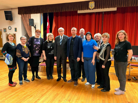 EUGÈNE CZOLIJ A ASSISTÉ À UN ÉVÉNEMENT CONSULAIRE DE L’AMBASSADE DE L’UKRAINE