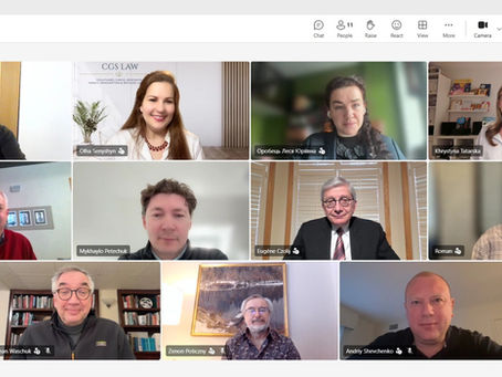 EUGÈNE CZOLIJ À L’AGA DE LA FONDATION KYIV-MOHYLA DU CANADA