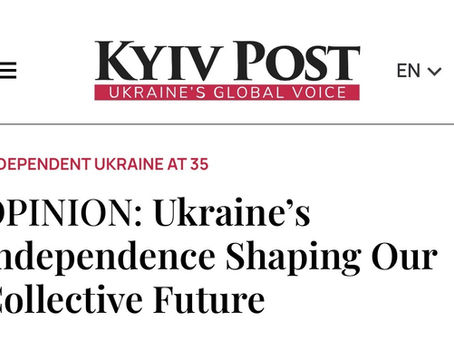 Ukraine’s Independence Shaping Our Collective Future