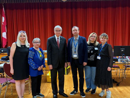EUGÈNE CZOLIJ A ASSISTÉ À UN ÉVÉNEMENT CONSULAIRE DE L’AMBASSADE DE L’UKRAINE