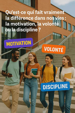 Motivation, volonté ou discipline ?