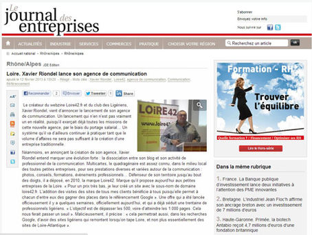 12-02-13 Xavier Riondel lance son agence de communication