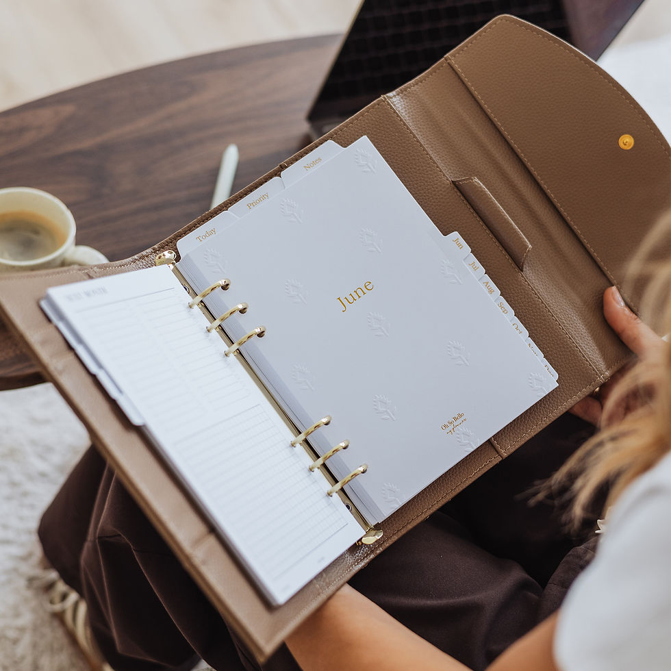 Thumbnail: BOHO A5 Monthly Dividers