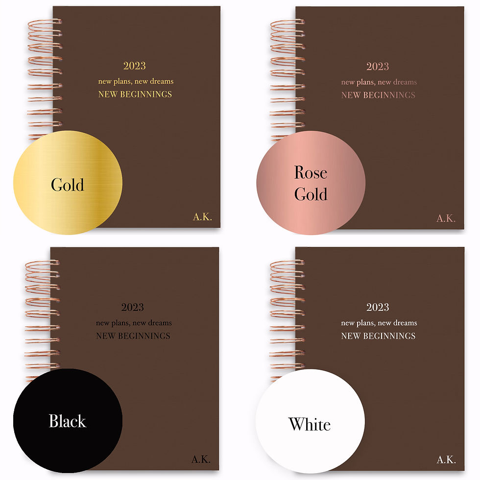 Thumbnail: Dated Planner - Chocolate Brown