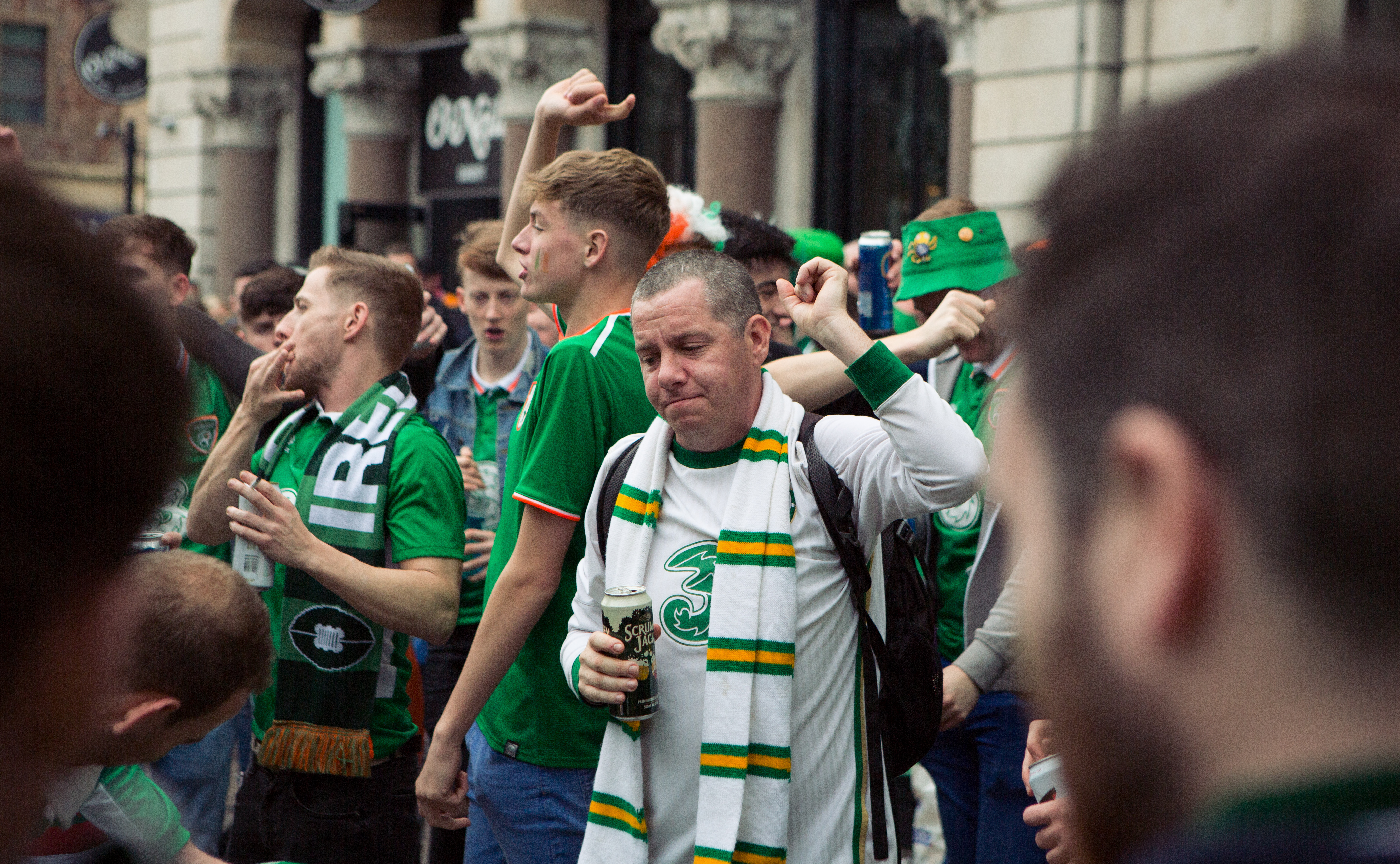 Green Army in Cardiff